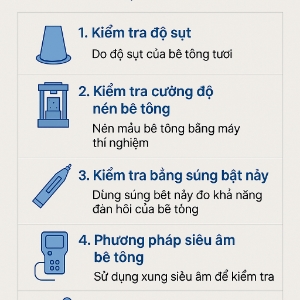 Cách Kiểm Tra Chất Lượng Bê Tông Đúng Tiêu Chuẩn