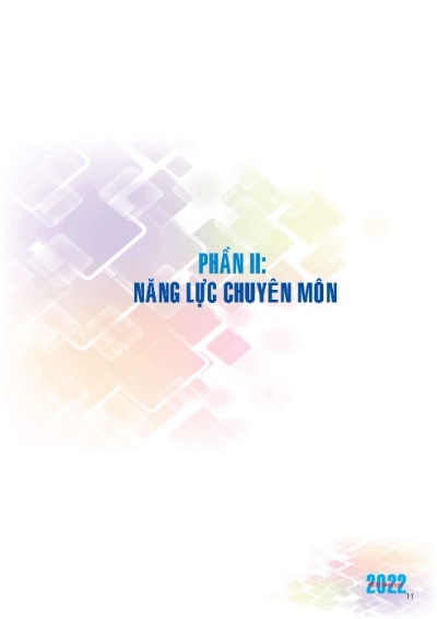 Hồ sơ năng lực